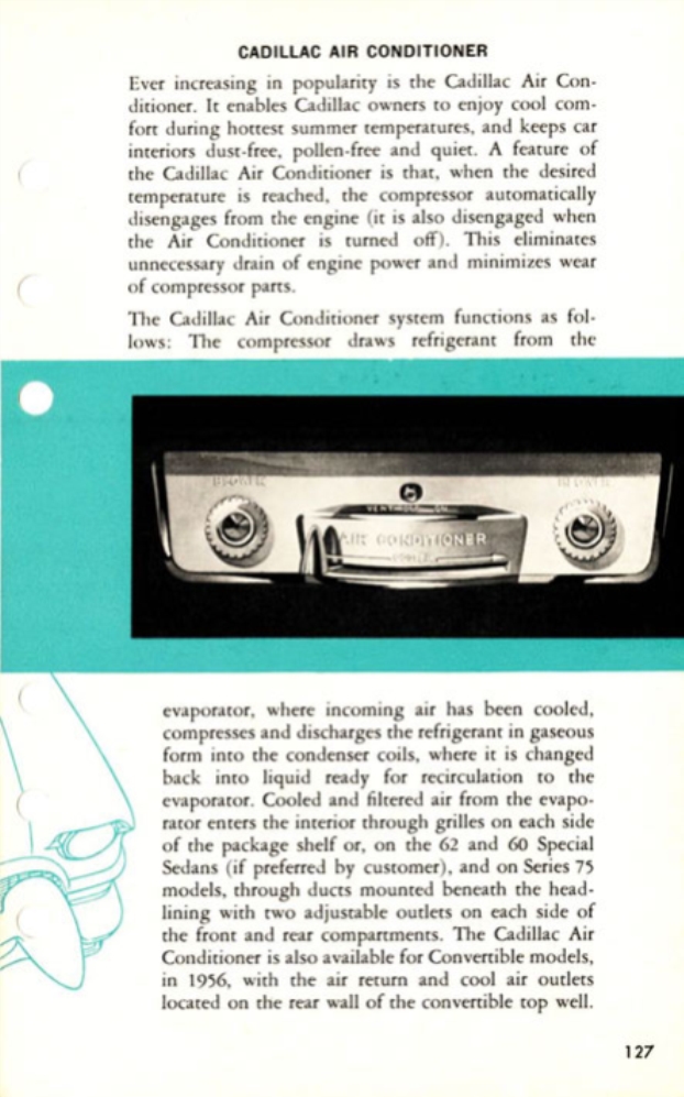 1956 Cadillac Salesmans Data Book Page 64
